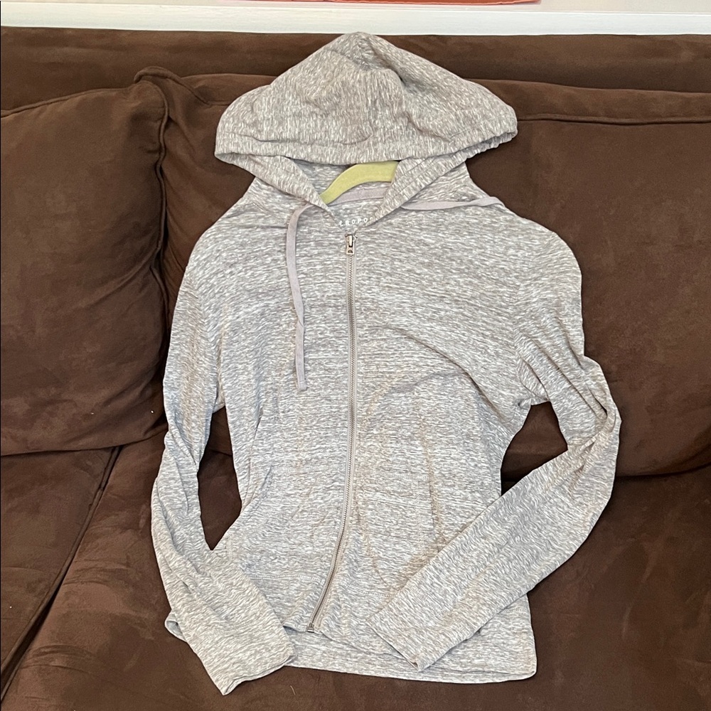 Aeropostale Heather Gray Hoodie